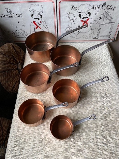 Saucepan copper for sale  