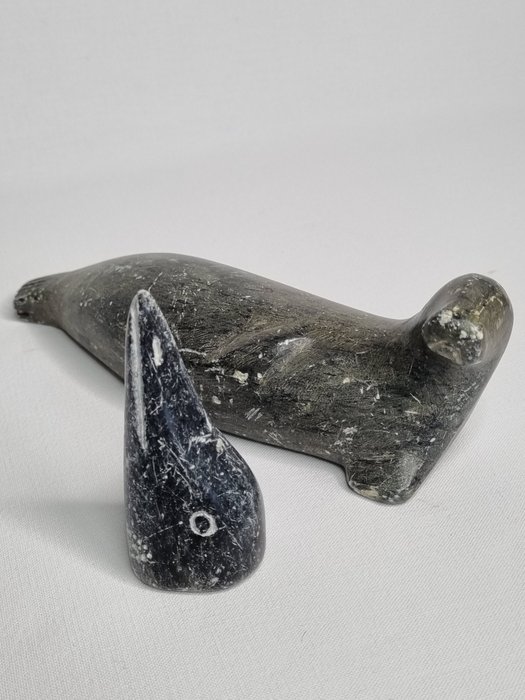 Soapstone sculptures goose for sale  