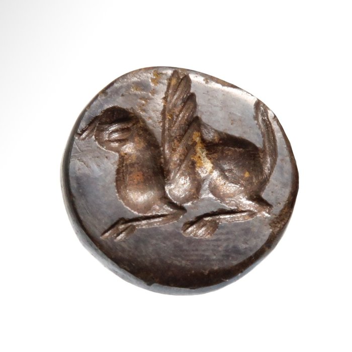 Sasanian hematite seal usato  
