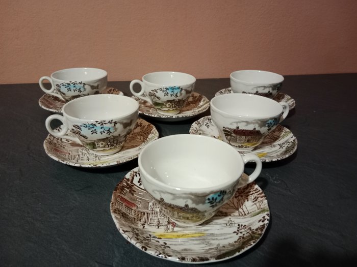 Dickens coffee set for sale  