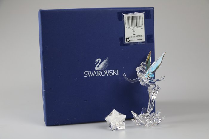 Figure swarovski tinkerbell usato  