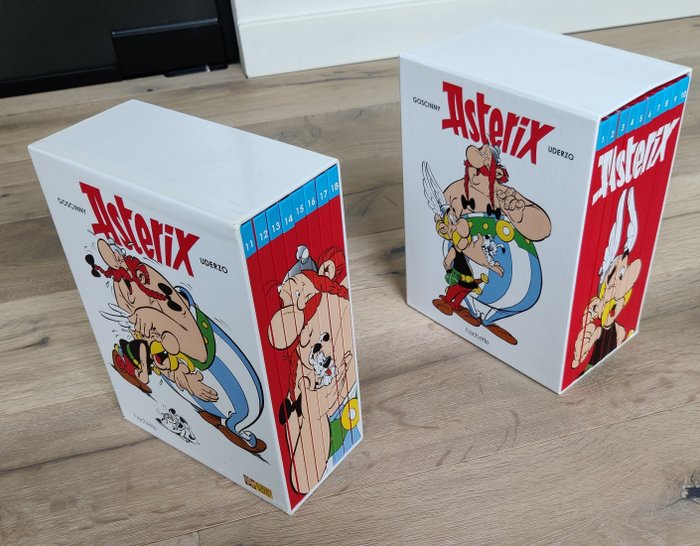 Asterix dubbelalbums humo usato  