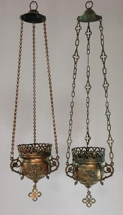 Sanctuary lamp copper for sale  
