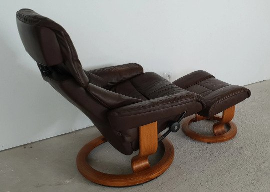 Stressless fauteuil leather usato  