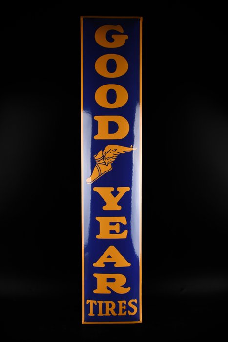 Goodyear enamel sign for sale  