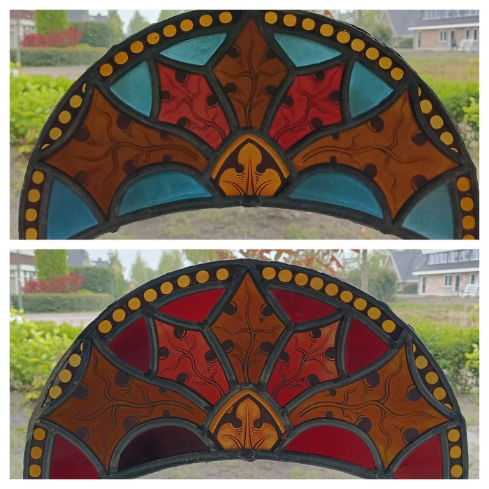 Antique stained glass for sale  