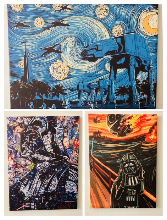 Jacon art triptych for sale  