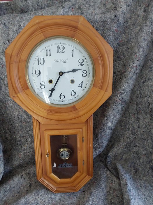 Wall clock pine for sale  