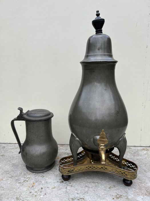 Coffee pot pewter for sale  