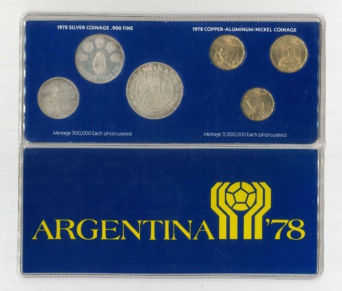 Argentina. year set for sale  