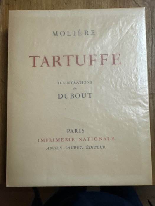 Molière dubout tartuffe. d'occasion  