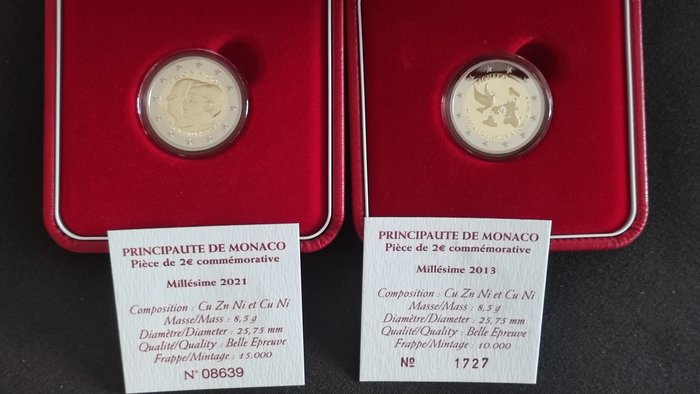 Monaco. euro 2013 for sale  