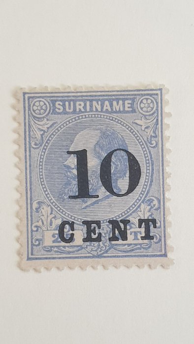 Suriname 1898 auxiliary for sale  