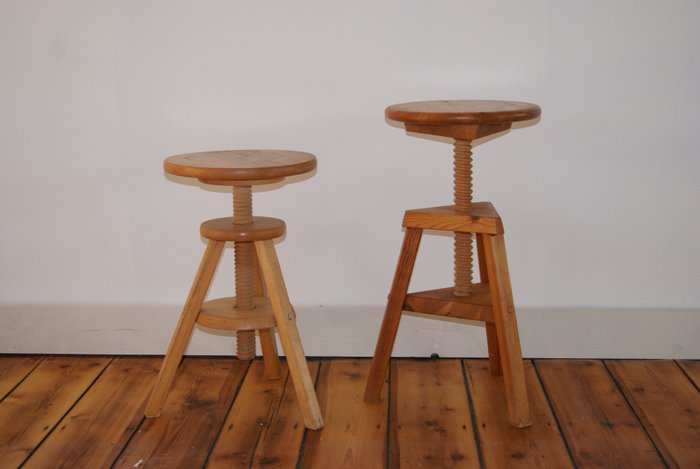 Stool two wooden for sale  