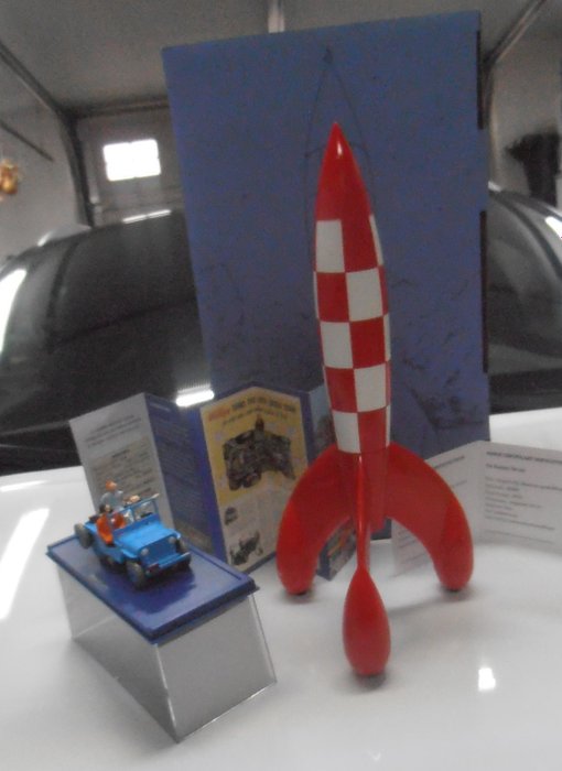 Tintin moulinsart fusée d'occasion  
