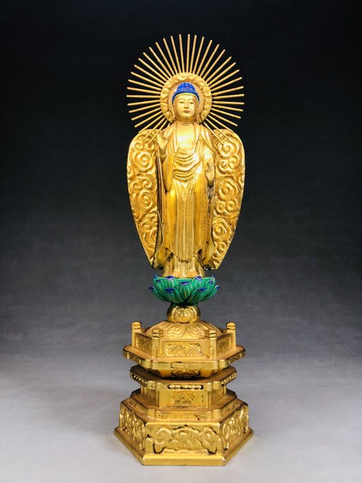 Buddha amitabha standing usato  
