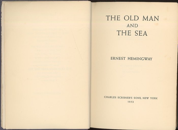 Ernest hemingway the d'occasion  