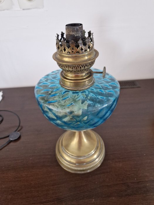 Kerosene lamp bronze for sale  