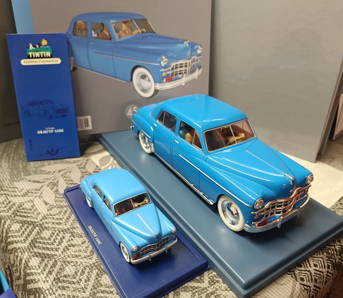 Tintin ensemble voitures usato  