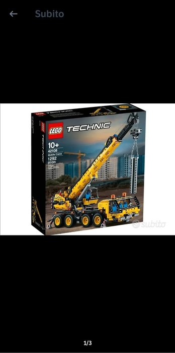 Lego technic 42108 d'occasion  
