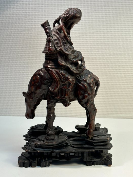Ancient wooden statue d'occasion  