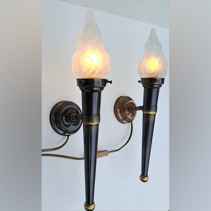 Wall lamp glass for sale  