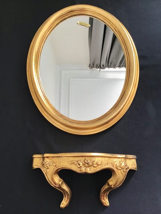 Mirror oval mirror d'occasion  