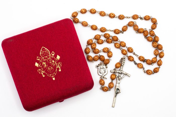 Rosary olive wood d'occasion  