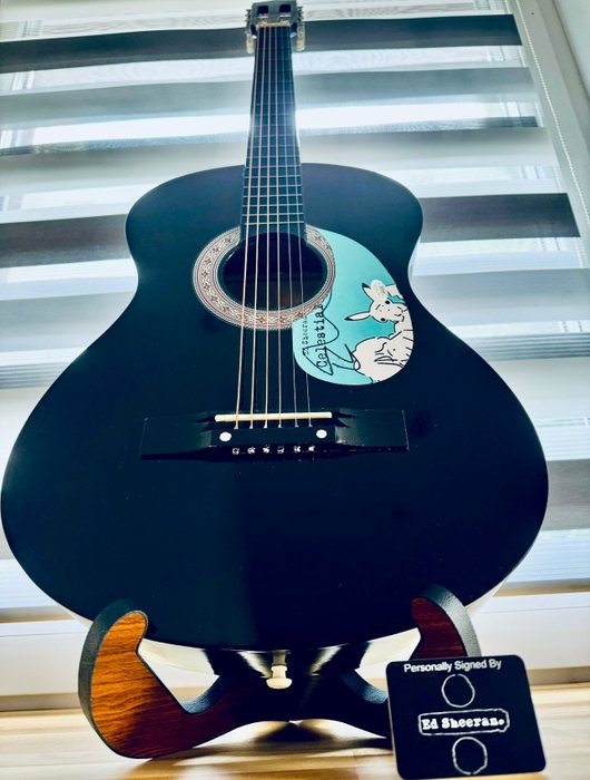 Sheeran signed acoustic for sale  