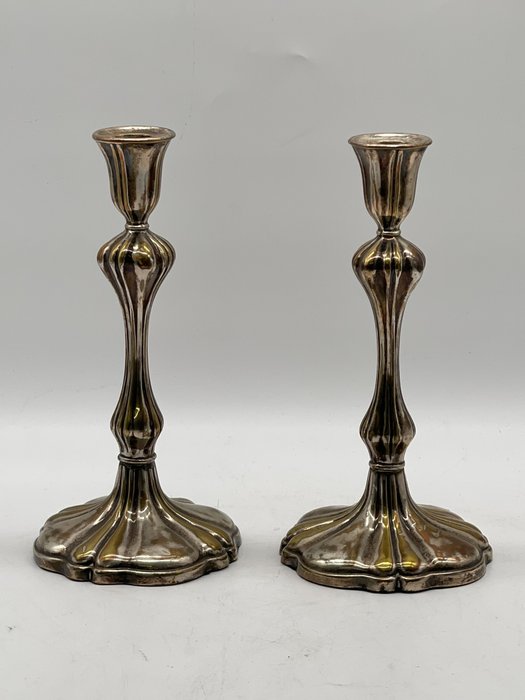 Candleholder antique pair for sale  