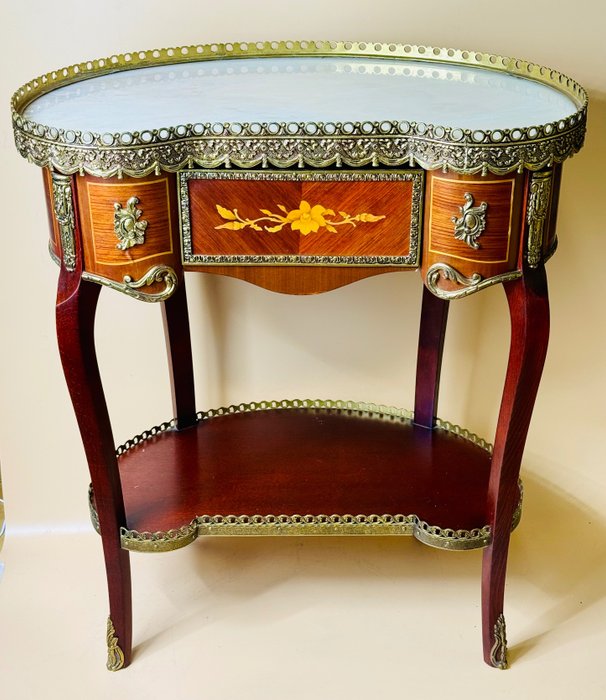 Side table marquetry for sale  
