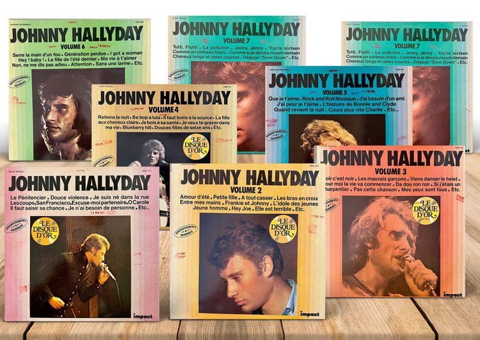 Johnny hallyday johnny for sale  