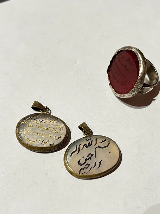 Islamic bronze silver for sale  