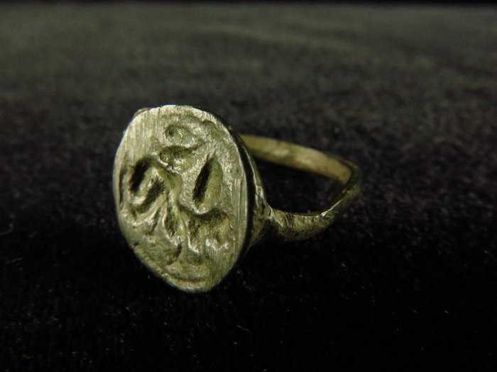 Medieval bronze seal for sale  