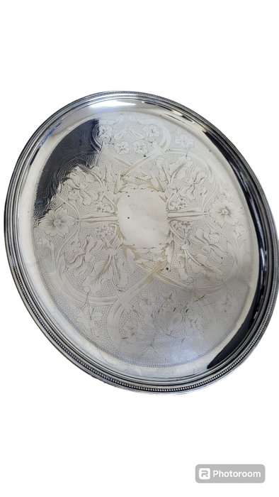 Christofle tray silverplate for sale  