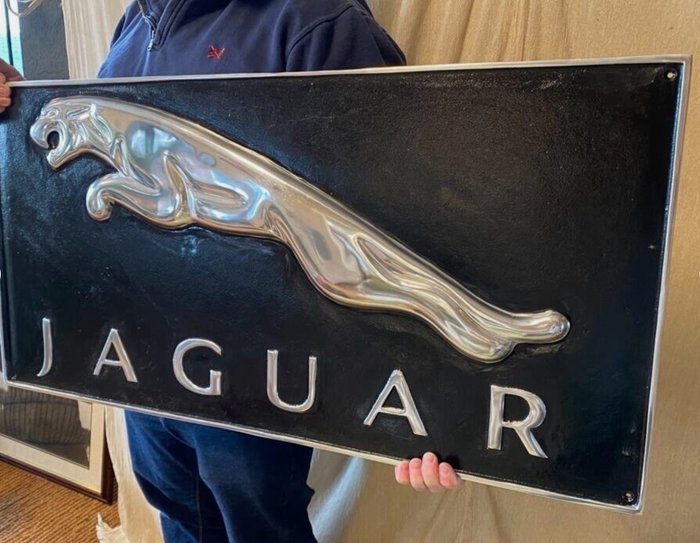 Dealer plaque jaguar d'occasion  