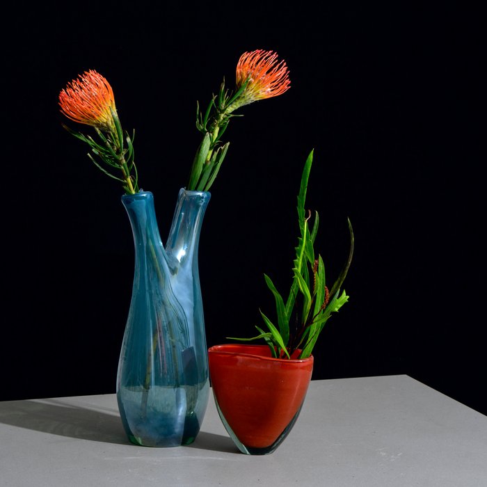 Murano artisan vase for sale  