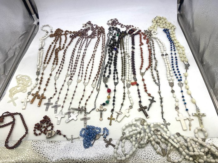 Rosary lot various for sale  