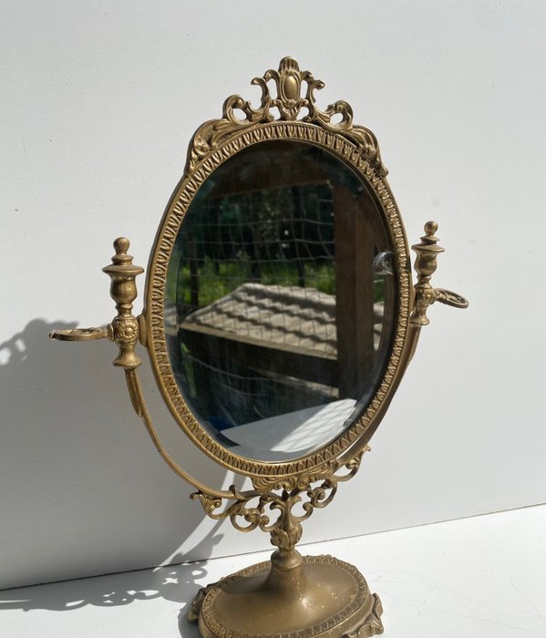 Table mirror bronze for sale  