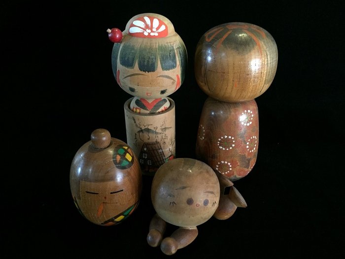 Set japanese wooden usato  