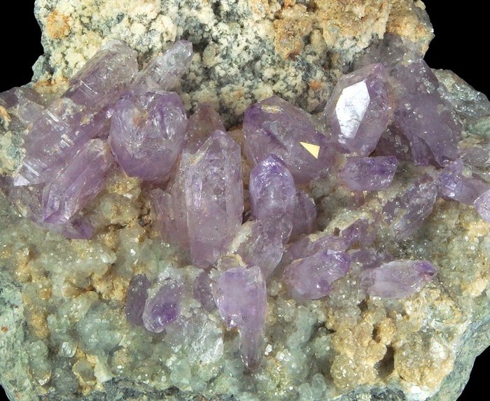 Amethyst crystals matrix for sale  