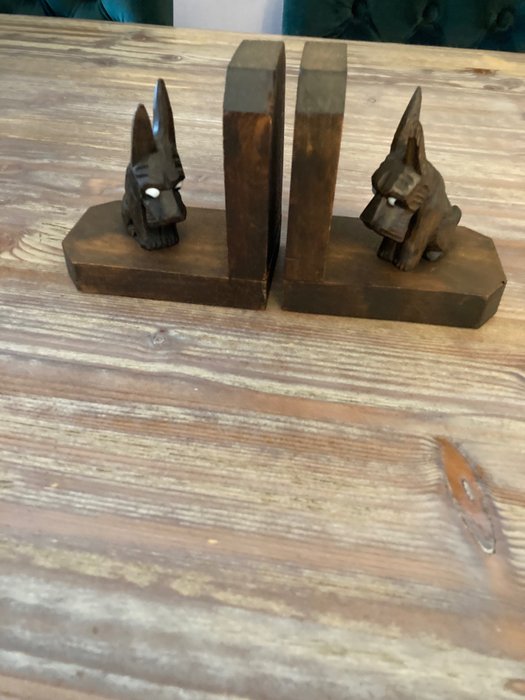 Bookends antique wood for sale  