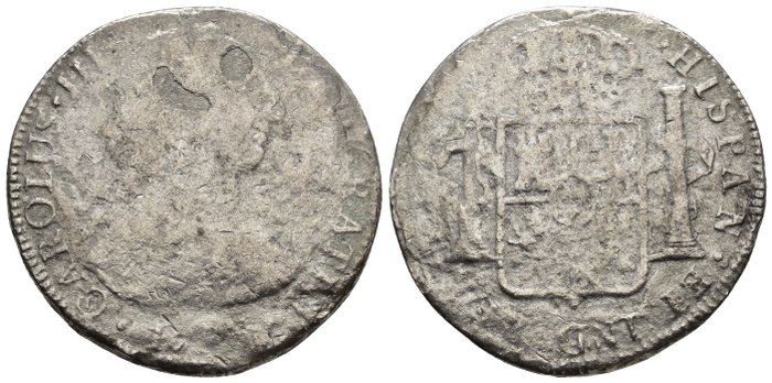 Spanish empire silver for sale  