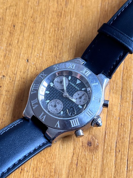Cartier chronograph reserve d'occasion  