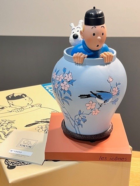 Tintin tintin statuette d'occasion  