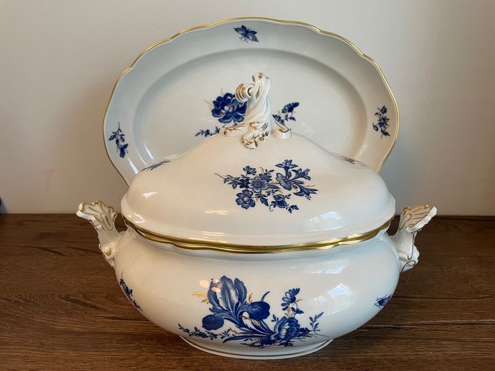 Meissen pot porcelain for sale  