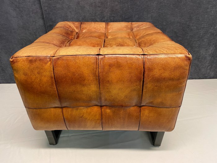 Ottoman leather steel d'occasion  