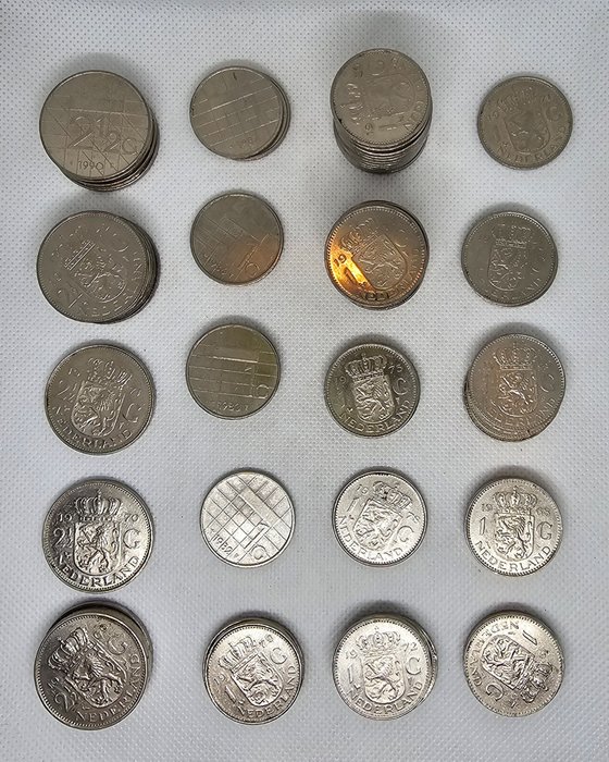 Netherlands. gulden 1967 usato  