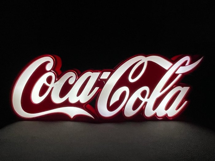 Coca cola lighted usato  