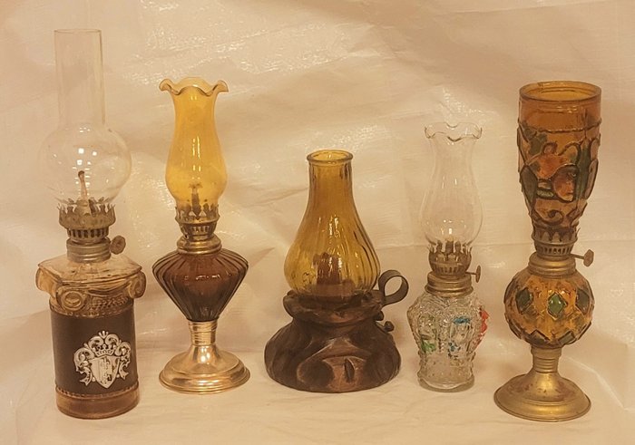 Oil lamp brass for sale  